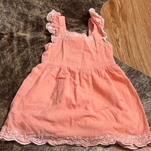 Janie and Jack Coral Pink Dress